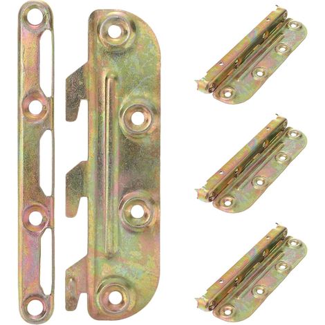 clips de fixation noirs en composite ABS pour terrasse