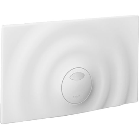PLACCA 2 TASTI MODELLO DUAL FLUSH BIANCO   GROHE S.P.A.