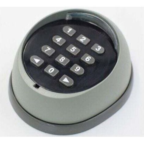 [NEVER USED] Metal keypad for garage door opener, 433 MHz rolling code keypad, high-quality garage door access control keypad, black and grey (random colors)