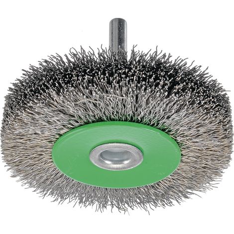 Brosse ronde D.60mm épaisseur fil 0,3mm VA 18mm 15000min OSBORN