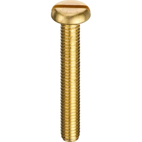 Unifix Brass Machine Screws M6 x 10 (1/2)
