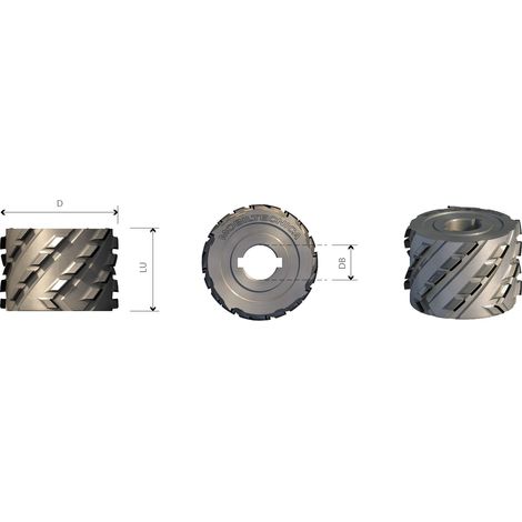 FRESE BORDATRICI AD ELICA IN DIAMANTE D80/85 PCD H4.5 MM ASS 45° - MOBILTECNICA  .5D80  LU30  Z2+2  ZTOT10  DB30  AX45°  DX  H4,5