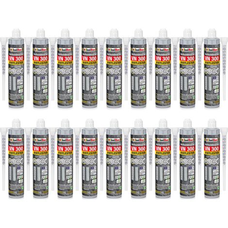 IsolBau Ancorante Chimico VN 300 Verbundmörtel 18 x 300ml + 36 Mixer (1/5)