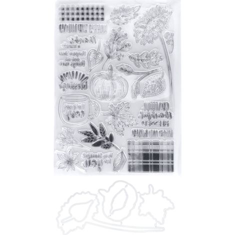 Einzigartige, transparente Stempelformen, klare Symbole, einfache Schritte, DIY-Anleitung für die Gestaltung von Fotoalben (1/5)