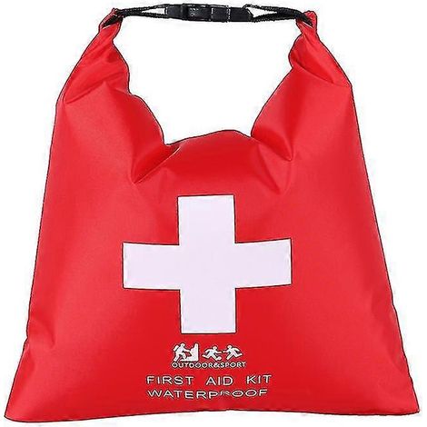 Trousse de premiers secours étanche de 1,2 litre, portable, pour les urgences, adaptée aux activités de plein air, aux voyages et aux premiers secours. (1/5)