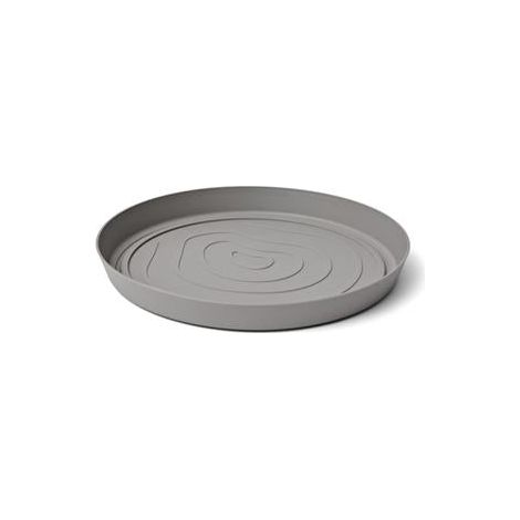 TeraPlast Sottovaso Orma Saucer 33 Fog Grey Plastica Riciclata