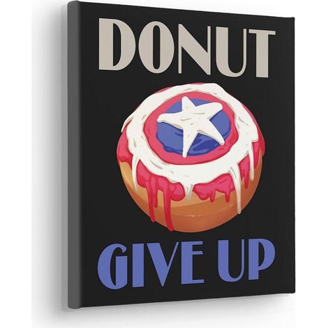 Tableau intissé - Donut Géant Marvel (1/3)