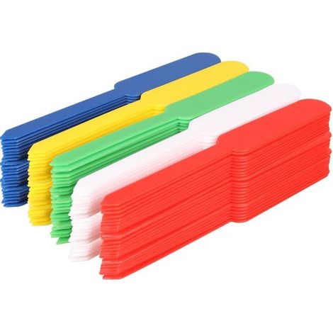 Etichette per piante, 500 pezzi, 12 x 1,5 cm, segnapiante, etichette per piante, etichette per erbe aromatiche, cartelli per piante per uso interno ed esterno (1/5)