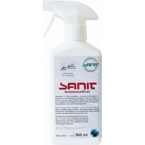 Sanit exempt de moisissures 3043 de bouteille de 500 ml