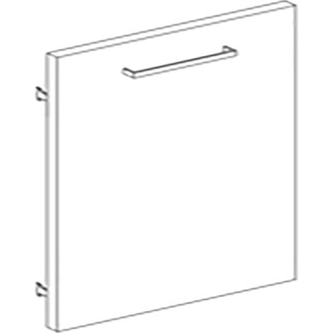 Option - porte en bois pour armoire comptoir neutre - Diamond (1/2)
