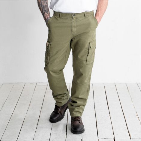 STIER Multipocket Cargo Pants essential bci cotton 36/34 Olive (1/5)