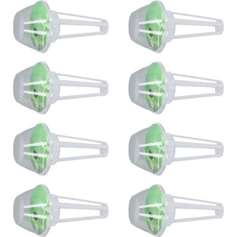 Hydroponic pod kit, soilless grow baskets, domes, pod labels, hydroponic supplies for indoor garden growing system, set of 3 (1/5)