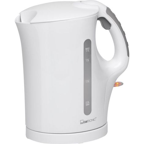 Bouilloire 1,7L 2200W Blanche Clatronic WK3819-Blanc (1/5)