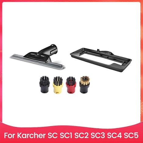 raclette à vitre, buse de glissement pour tapis et brosse vapeur pour nettoyeurs vapeur SC1, SC2, SC3, SC4 et SC5 - Pièces détachées (1/5)