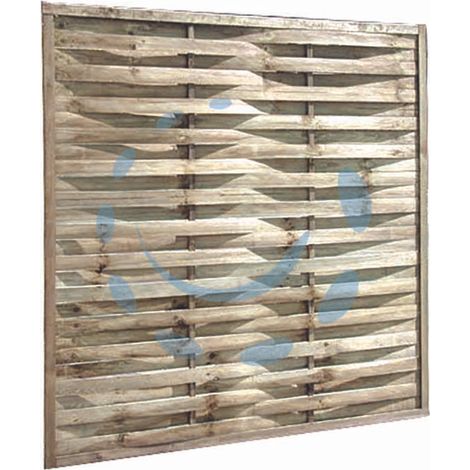 Pannello frangivento frangivista quadro in pino impregnato cm.180x180h per giardino terrazza (1/2)