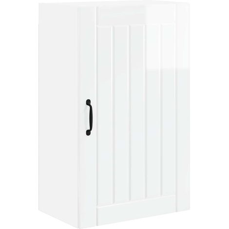 Maison Exclusive - Armario de Pared LUCCA Brillante 50 x 31 x 80