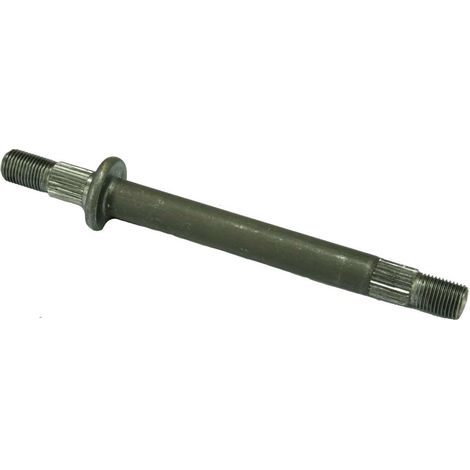 Albero lama trattorino Millerighe, lunghezza totale 197 mm. Dado 455061-450046