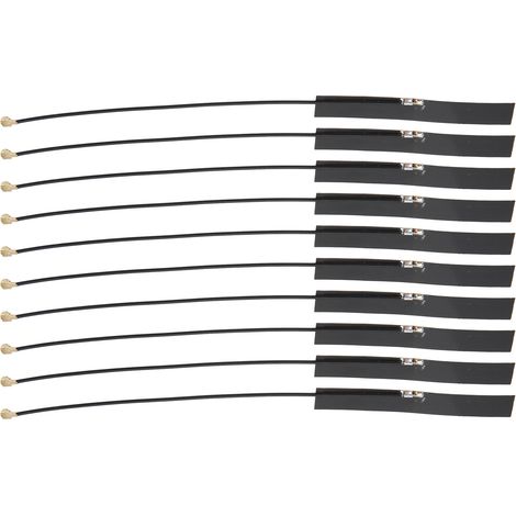 10 Stück FPC-Antenne NZ‑4G‑FPC‑003, hohe Verstärkung, Breitband für 2G 3G GSM GPRS 4G LTE WCDMA, intern flexibel, kompatible drahtlose Module (1/5)