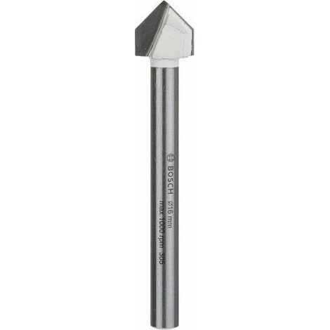 Bosch – Foret carrelage CYL-9 Soft Ceramic 16 mm – Emmanchement cylindrique – Perçage à sec sans lubrification – 1 pièce