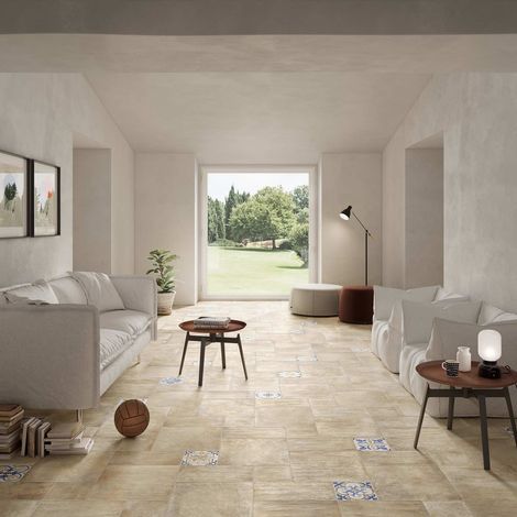 Carrelage Effet Terre Cuite TERRE ETRUSCHE 40,6x40,6 cm Lazio (1/5)