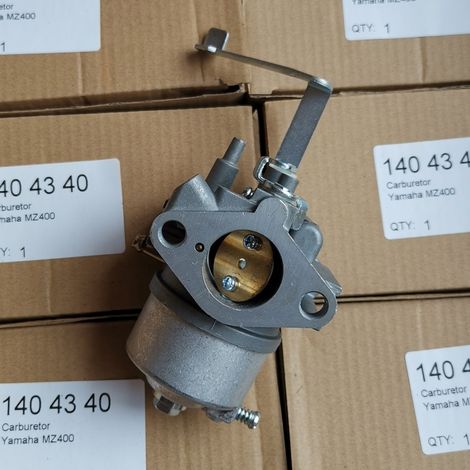 Carburateur Yamaha MZ400 7HP-E4301-10, carburateur à chambre à flotteur, adapté aux moteurs Yamaha MZ400.