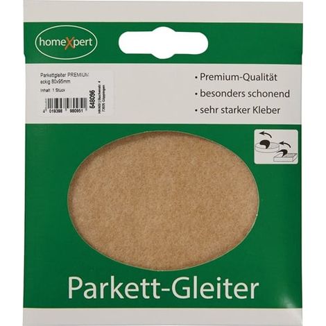 Patin de parquet Premium ( 3000271034 ) 80 x 95 mm autocollant (1/2)