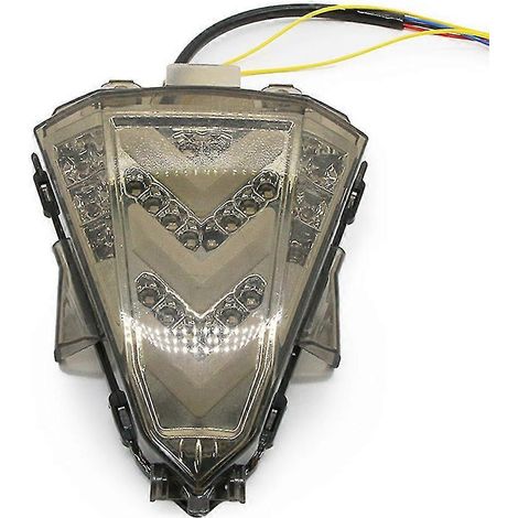 Integriertes rotes LED-Rücklicht für YZF R15 2014-2016 Motorrad, mit Blinkern und Bremslichtern.