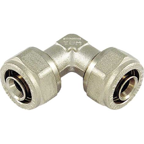 GOMITO DOPPIO A COMPRESSIONE PER TUBO MULTISTRATO TM Ø26x3,0 - Ø26x3,0 mm