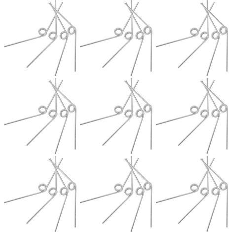 50 Pièces Ressort de Remplacement pour Sécateur en V Mini Ébrancheurs et Ciseaux de Coupe, Sessions de Jardinage Prolongées, Entretien Simple et Remplacement Rapide (1/5)