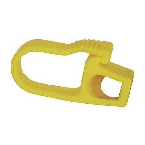 GANCIO PLASTICA X CORDA ELASTICA EFFE - MM 8 CF=PZ 10 - 5 confezione