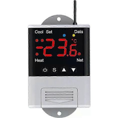Deek-Robot DTC-1201 110V-230VAC WLAN-Temperaturregler, digitales Thermostat mit Fernbedienung, wasserdicht, passend für Aquarien-Inkubatoren – JXLGV (1/5)