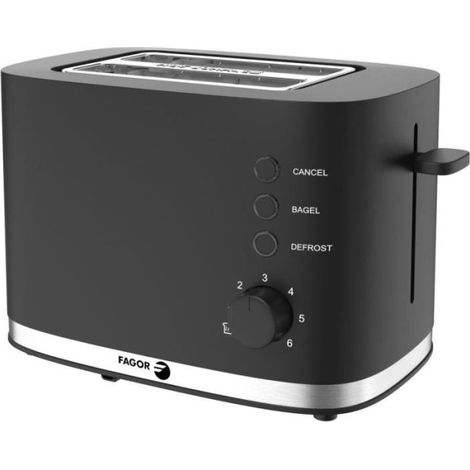 Grille Pain - Toaster Electrique Grill Pain - FAGOR - FG250 - 4 fonctions : Bagel, Réchauffage, Annulation, Décongélation (1/4)