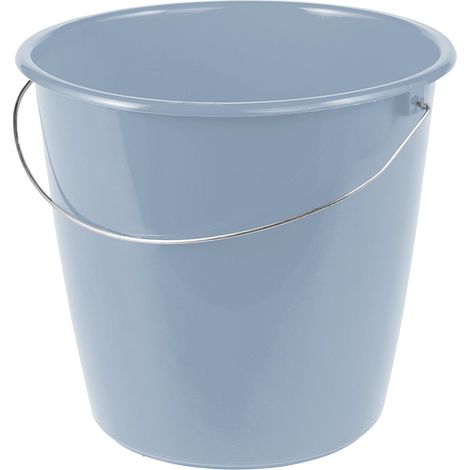 Okt-Kids Seau Nordique Bleu 10 Litres Poignée Métallique