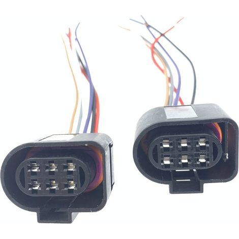 Compatible with Audi TT and TTS rear lights, circuit board connector, wiring harness plug, burnt rear light base, original manufacturer parts. (1/5)