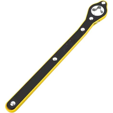 Outil à cliquet pour clé de cric voiture, voiture - Clé levage roue économie main d'œuvre écrou pivotante 360 degrés, Croix (1/5)