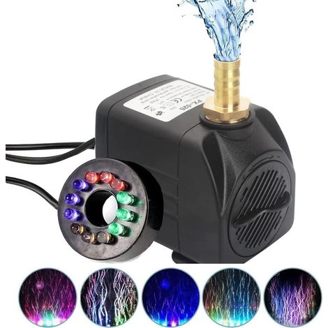 15W LED 12 Tauchpumpe für Pools, Springbrunnen und Teiche (1/5)