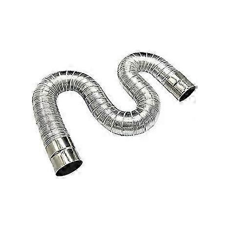 Conduit de cheminée flexible de 15 m pour poêles et foyers de camping (1/4)