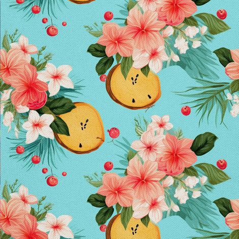 Tela decorativa para exteriores Oxford - Motivo frutal  DX6764 (1/5)