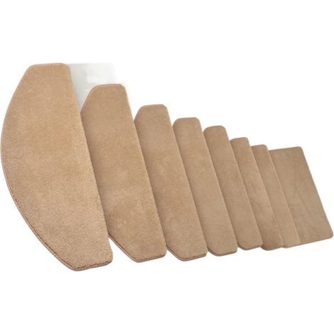 1 tapis d'escalier, standard, auto-adhésif, antidérapant, sûr et silencieux (1/2)