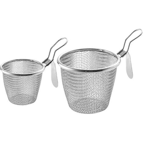 Passoire en treillis métallique en acier inoxydable 304 pour égoutter et servir en cuisine (1/5)