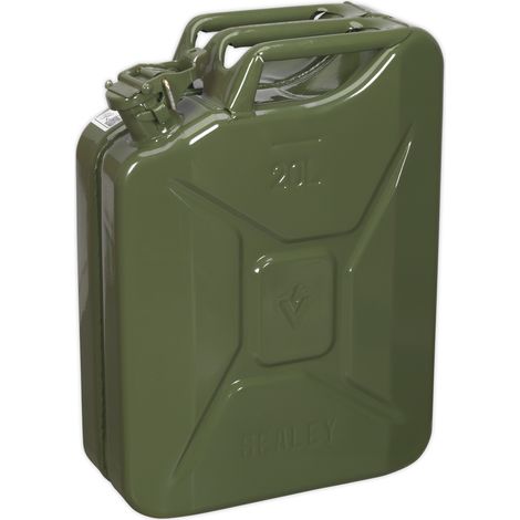 Sealey JC20G Jerry Can 20L - Green