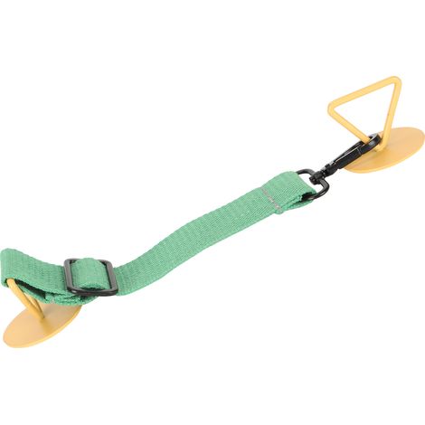 Sangle de verrouillage de porte réglable pour animaux domestiques, anti-intrusion pour chiens et chats, verte (1/5)
