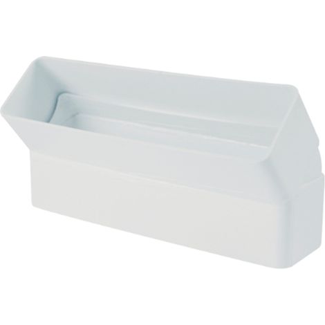 Codo de 45° rectangular vertical 55×220