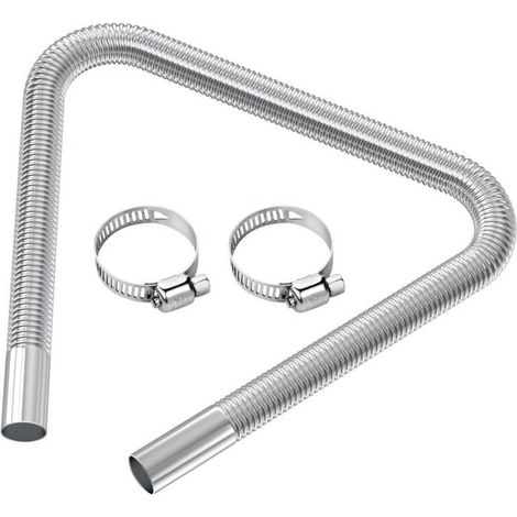 Tuyau d\'évent de gaz Diesel Flexible Tuyau d\'échappement de chauffage de voiture Tuyau d\'Echappement (1/5)