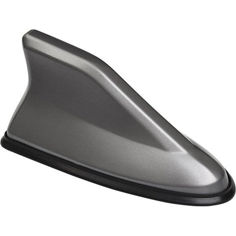 Antena tipo aleta de tiburón - Gris - Antena universal para coches, SUV y camiones