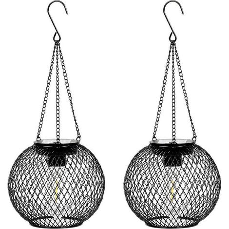 Lanterne suspendue pour jardin – Matériau amélioré et décorative – pour le camping et la cour – Mignonne et durable (1/5)