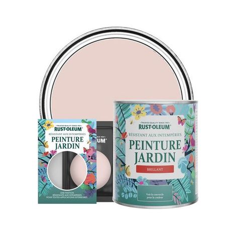 Peinture Jardin, Finition Brillante - Champagne Rosé (1/3)