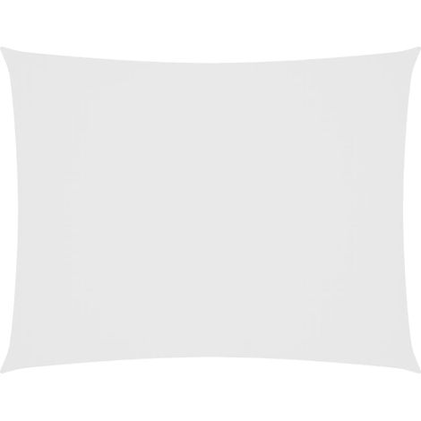Maison Exclusive - Sonnensegel Oxford-Gewebe Rechteckig 3x4 m Wei