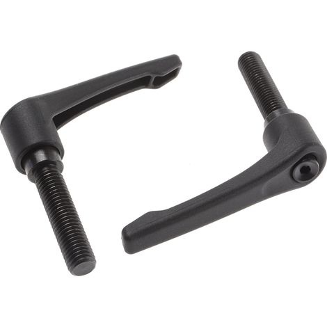 Levier de serrage RS PRO, , filetage M12, Mâle L. 50mm ( Prix pour Paquet de 2 )