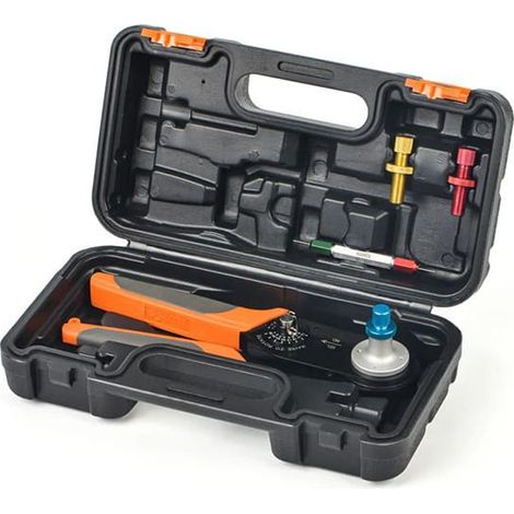 Set pinze a cricchetto serie DT, DTP, DTM con manometro e strumento di rimozione (1/5)